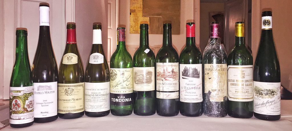 Schloss Monaise by Hubi Scheid Schloss Monaise Trier Scheid Grünhaus Lafite Rothschild Vina Tondonia Jadot Cos destournell Levangevile Comtesse Pichon Baron Scharzhofberger Egon Müller