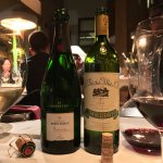 Champagner und Rioja im El Cercle Restaurant Barceliona La Rioja Alta und Champagner Henri Girauf