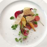 Fine Food während des Charite Menü Düsseldorf