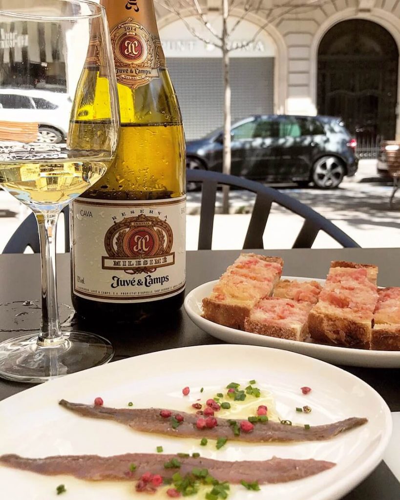 Juvé y Camps Cava in Barcelona by BJR Le Bouquet