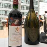 Versteigerungsweine Mouton Rothschild 1985 und Dom Perignon 1988 Magnum