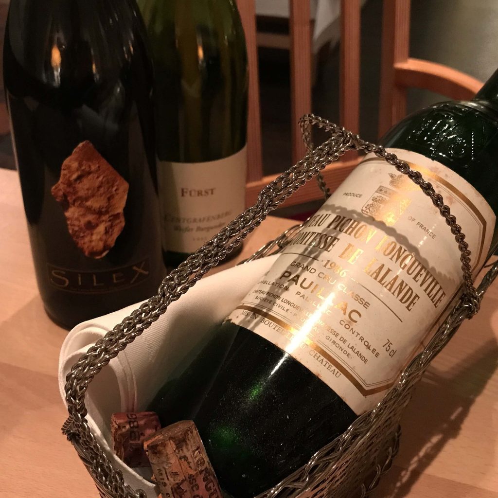 Verkostungsnotiz: Chateau Pichon Longueville Comtesse de Lalande 1986 Pichon Comtesse Bordeaux Grand Cru 1986