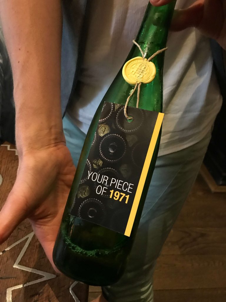 Verkostungsnotiz: Puklavec Family Wines Furmint Gereifter Furmint aus 1971 in Düsseldorf