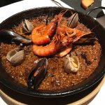 Leckere Paella im Etapes Restaurant in Barcelona