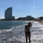 W Barcelona Ausblick vom Barceloneta