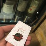 Tasting wines at Hedonism Wines Enomatic