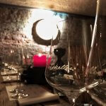 Gabriel Glas mit Eiskeller Schriftzug beim Event BJR & Friends