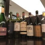 Alle Weine des Abends BJR Friends im Linguini Düsseldorf Krack Blanc de Noir Avignonesi Chardonnay Ricasoli Chianti Classico Barbaresca Vietti