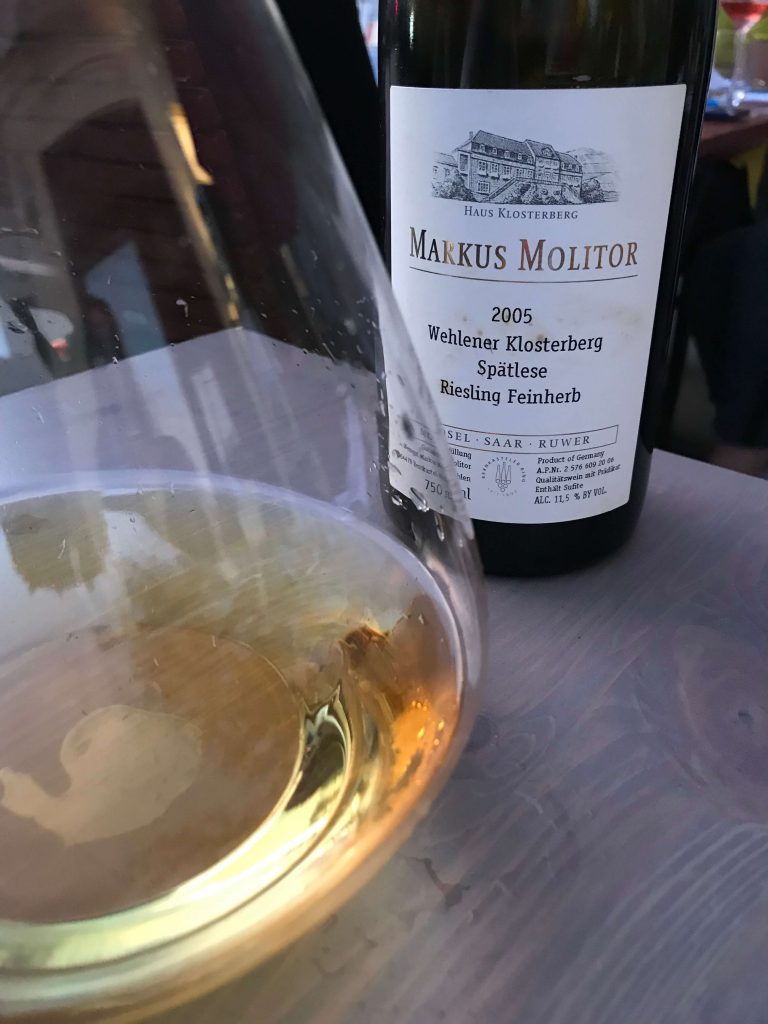Markus Molitor Riesling Spätlese im Wein & Dine Köln BJR Le Bouquet Björn Bittner