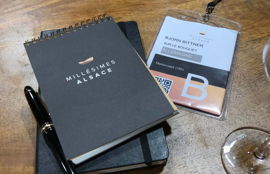 Millésimes Alsace Messe Montblanc Colmar BJR Le Bouquet Björn Bittner