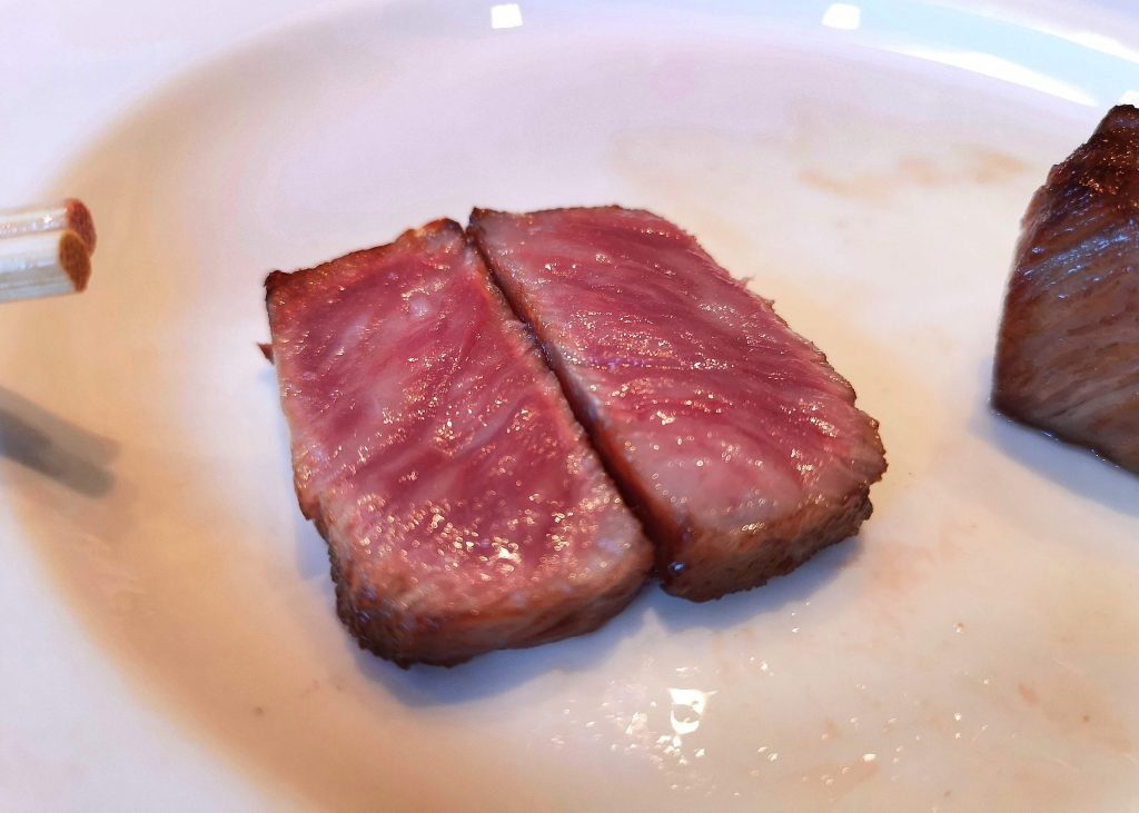 Albers BJR Kobe Wagyu Beef Stäbchen Japan Maserung Fett Marmorierung Maserung