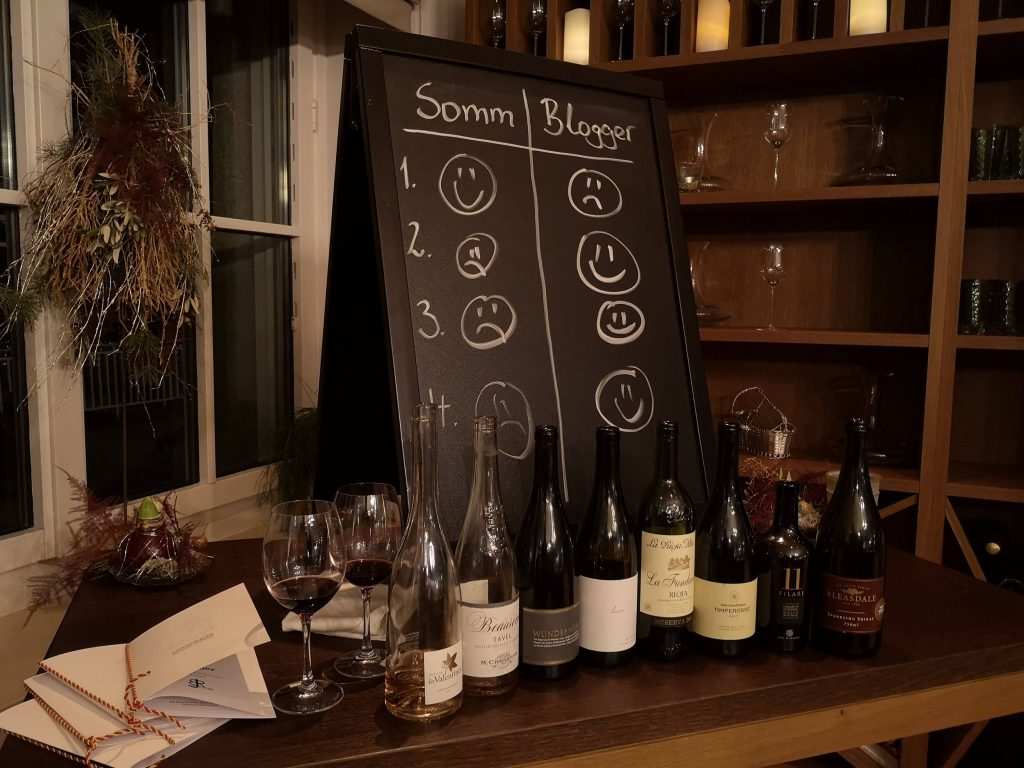 Somm vs Blogger The Last Battle Steigenberger Grandhotel Petersberg Lineup Line up Wein Weine Dreissigacker Pinot Noir Claus Preisinger Blaufränkisch La Rioja Alta Fundacion Reserva Sparkling Shiraz Australien Rosé Tavel Cotes de Provence Petit Verdot