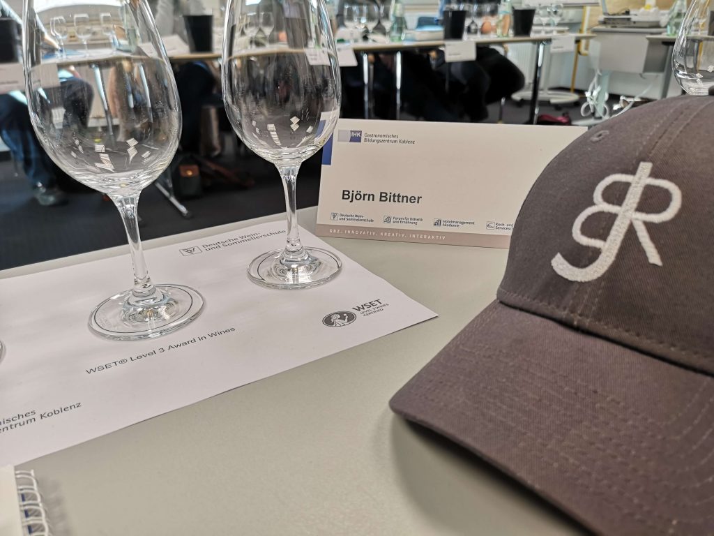 WSET Level 3 – mein Kurs in Koblenz WSET Level 3 Koblenz London Wine Spirits Education Trust BJR Le Bouquet Björn Bittner