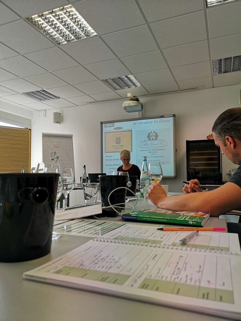 WSET Level 3 Koblenz London Wine Spirits Education Trust Students Studenten