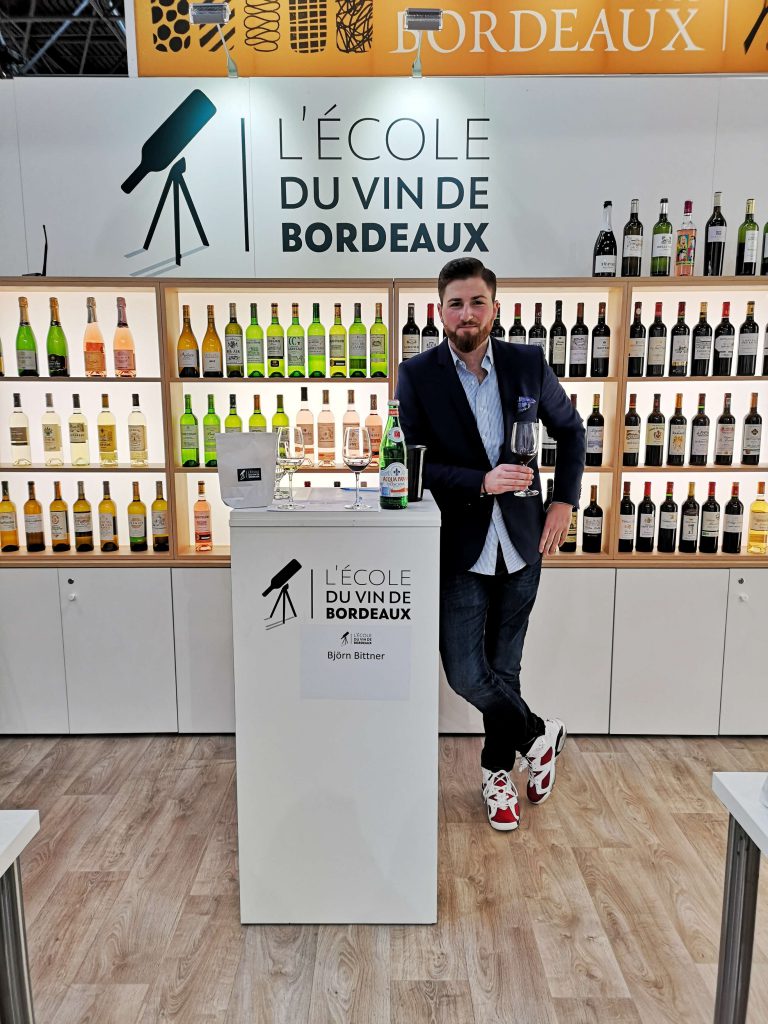 Lecole du Vin Bordeaux ProWein 2019 Wein Wine Fair Messe Björn Bittner BJR Le Bouquet Masterclass Seminar Workshop Blogger CIVB Vins Bordeaux