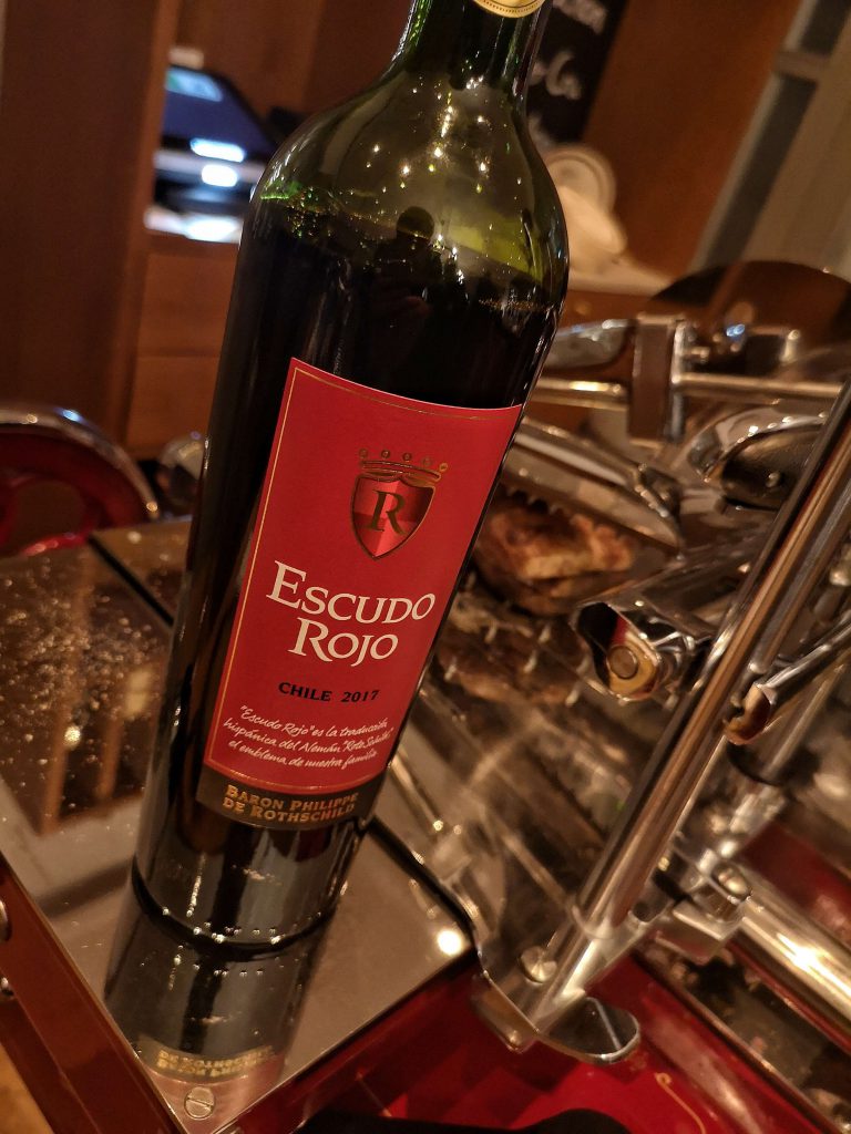 SOMM vs BLOGGER by Björn Bittner Steigenberger Grandhotel Petersberg Bonn Königswinter Escudo Rojo Chile Maipu Baron Philipp Rothschild Blend Carmenere Cabernet Sauvignon