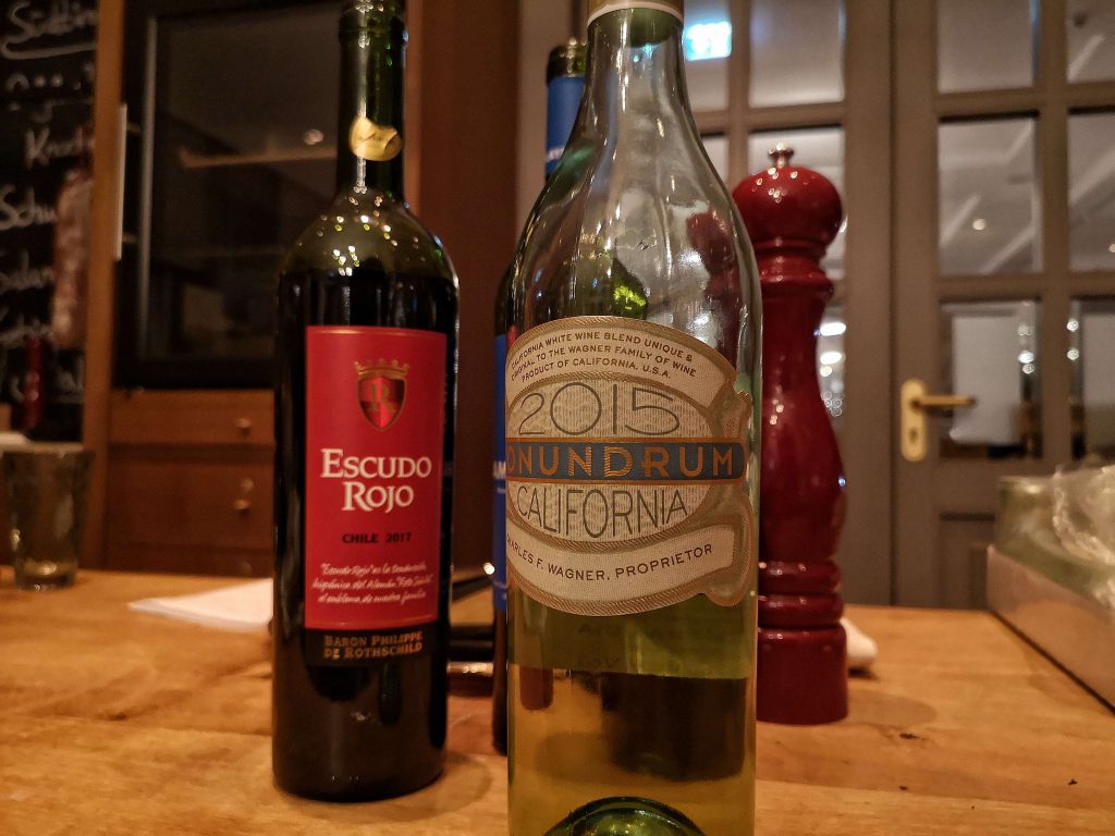 SOMM vs BLOGGER by Björn Bittner Steigenberger Grandhotel Petersberg Bonn Königswinter Conundrum Caymus Napa Valley Escudo Rojo Rothschild Baron Philipp Chile