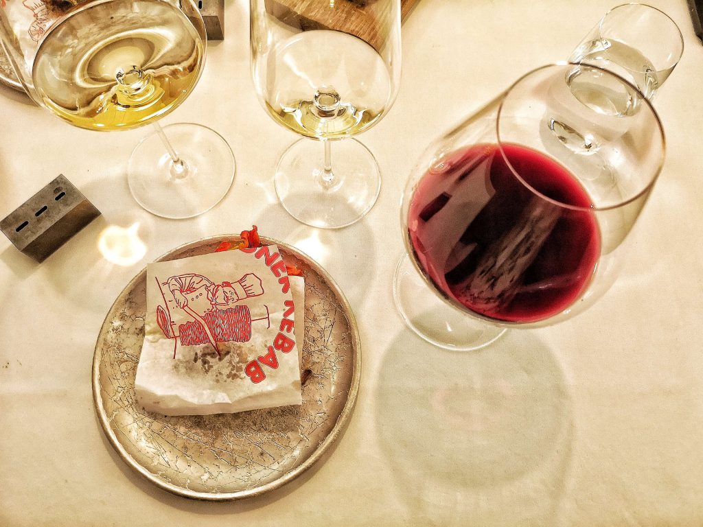 Mraz & und Sohn Wien Michelin Stern Lamm Pulled Lamb Döner Kebab Rotwein