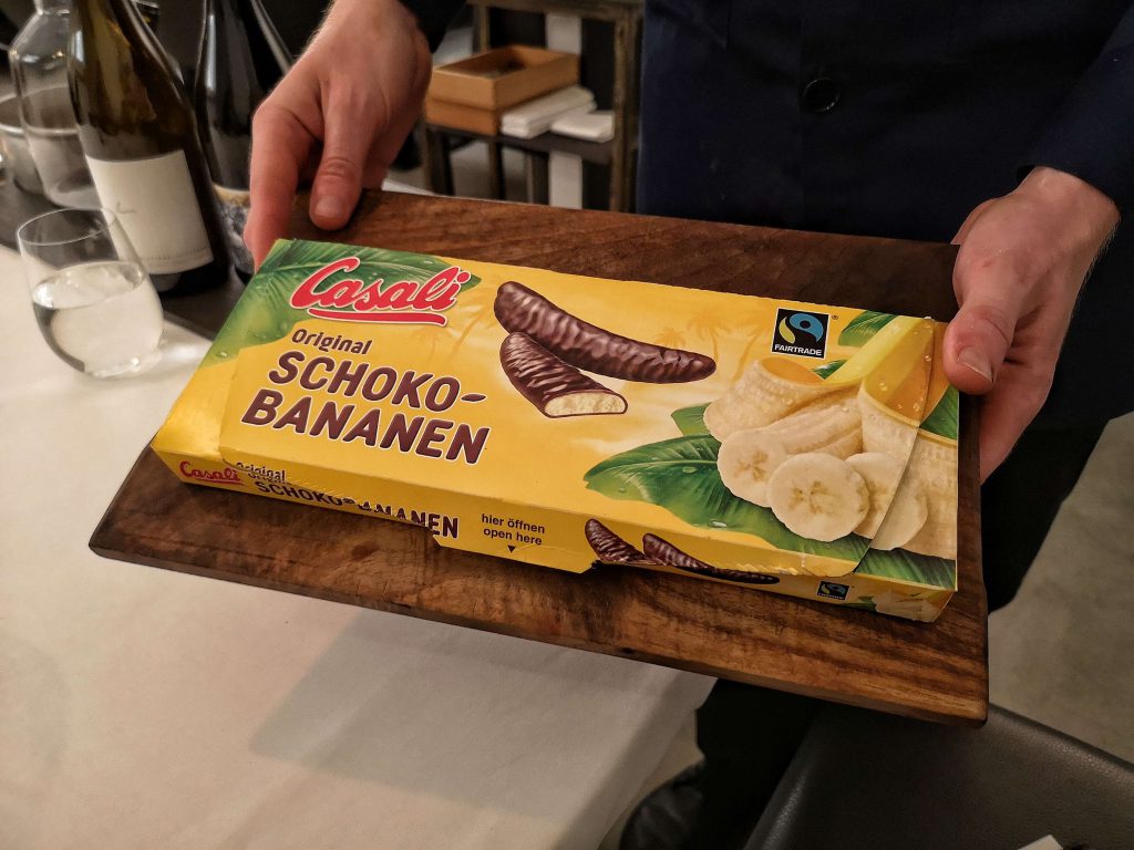 Mraz & und Sohn Wien Michelin Stern Schokobanane Casali