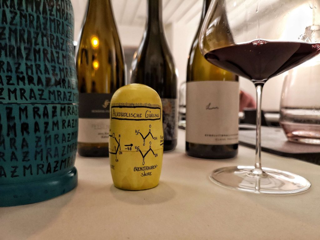 Mraz & und Sohn Wien Michelin Stern Rechnung Wein Alkoholische Gärung