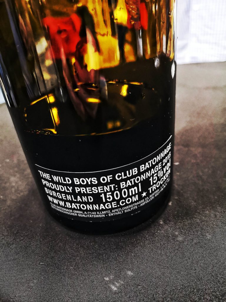 Austrian Wine Summit 2019 Weingipfel Österreich Wild Boys of Club Batonnage Cuvee Magnum Blaufränkisch Cabernet Sauvignon