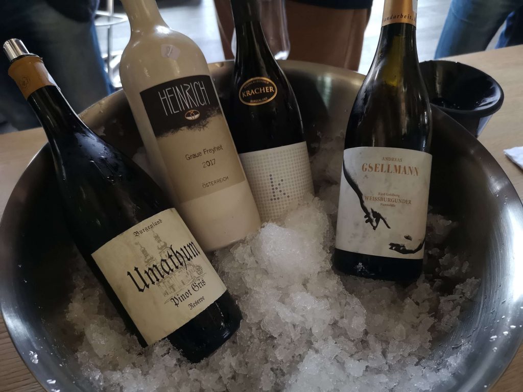 Austrian Wine Summit 2019 Weingipfel Österreich Umathum Scheiblhofer Pinot Gris Heinrich Graue Freyheit Kracher Gsellmann Weissburgunder