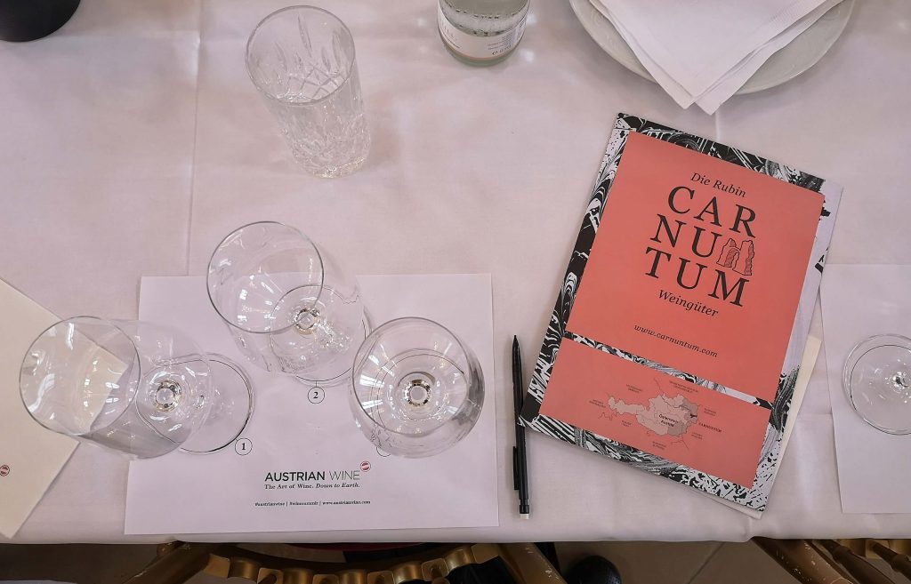 Austrian Wine Summit 2019 Weingipfel Österreich Carnuntum Schloßhof Zweigelt Verkostung