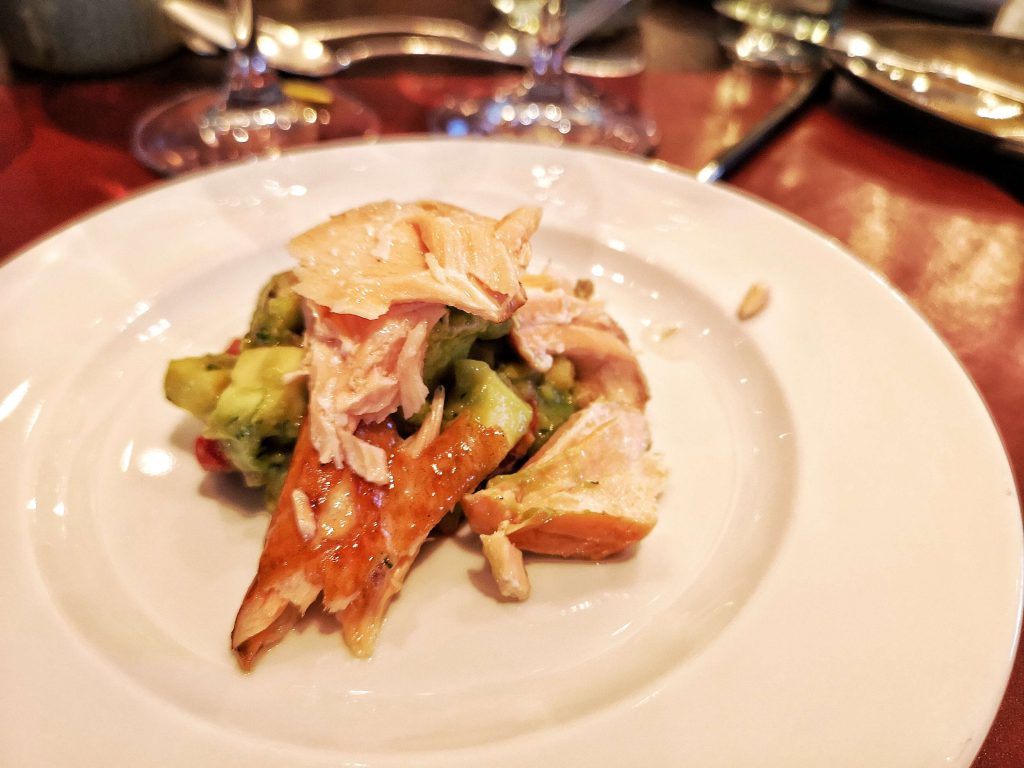 Steigenberger Grandhotel Petersberg Somm vs Blogger BBQ Wein Avocado Vorspeise