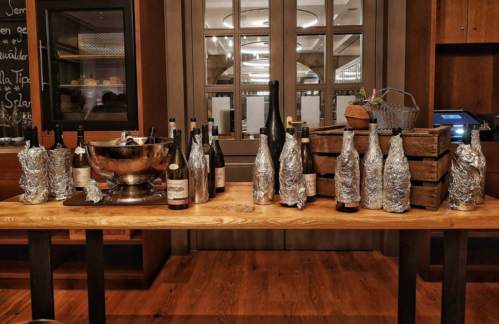 Steigenberger Grandhotel Petersberg Somm vs Blogger BBQ Wein Verkostung Blindverkostung Tasting Blind