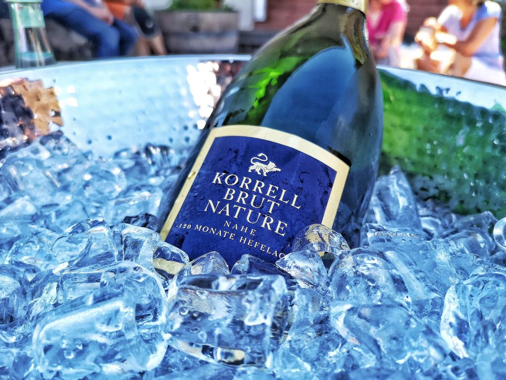 Weingut Korrell an der Nahe – Wie im Paradies! Weingut Korrell Nahe Magnum Martin Björn Bittner Sekt Brut Nature Hefelager