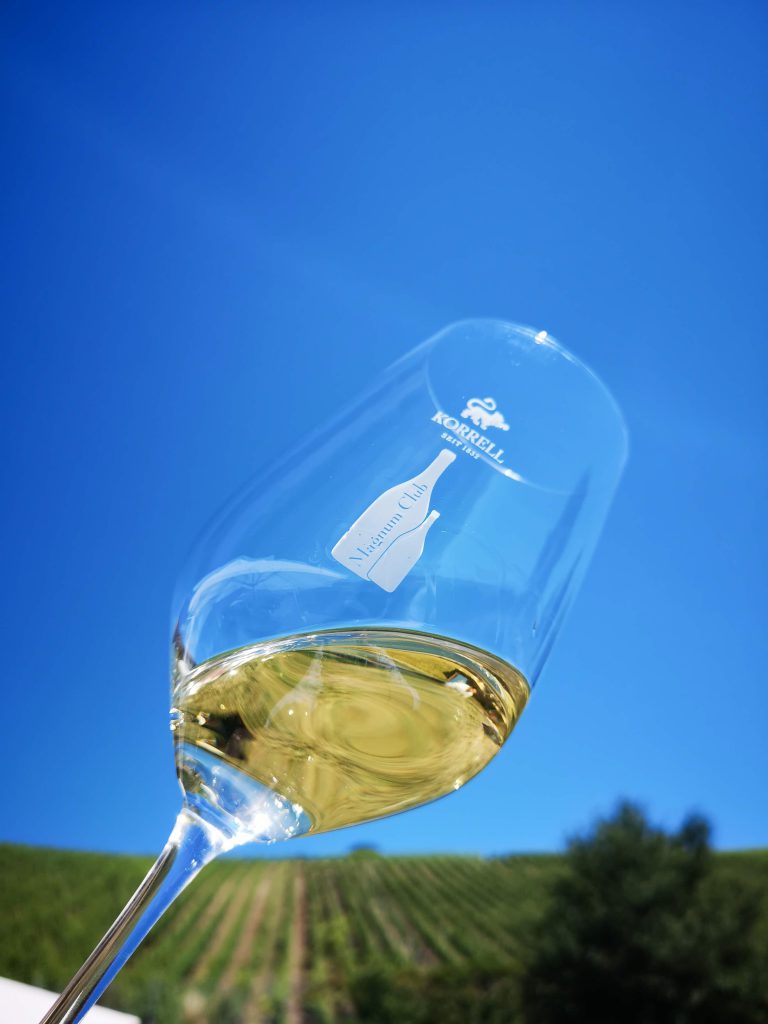 Weingut Korrell Nahe Magnum Martin Björn Bittner Weinglas Riesling Paradies Weinberg Lage Einzellage