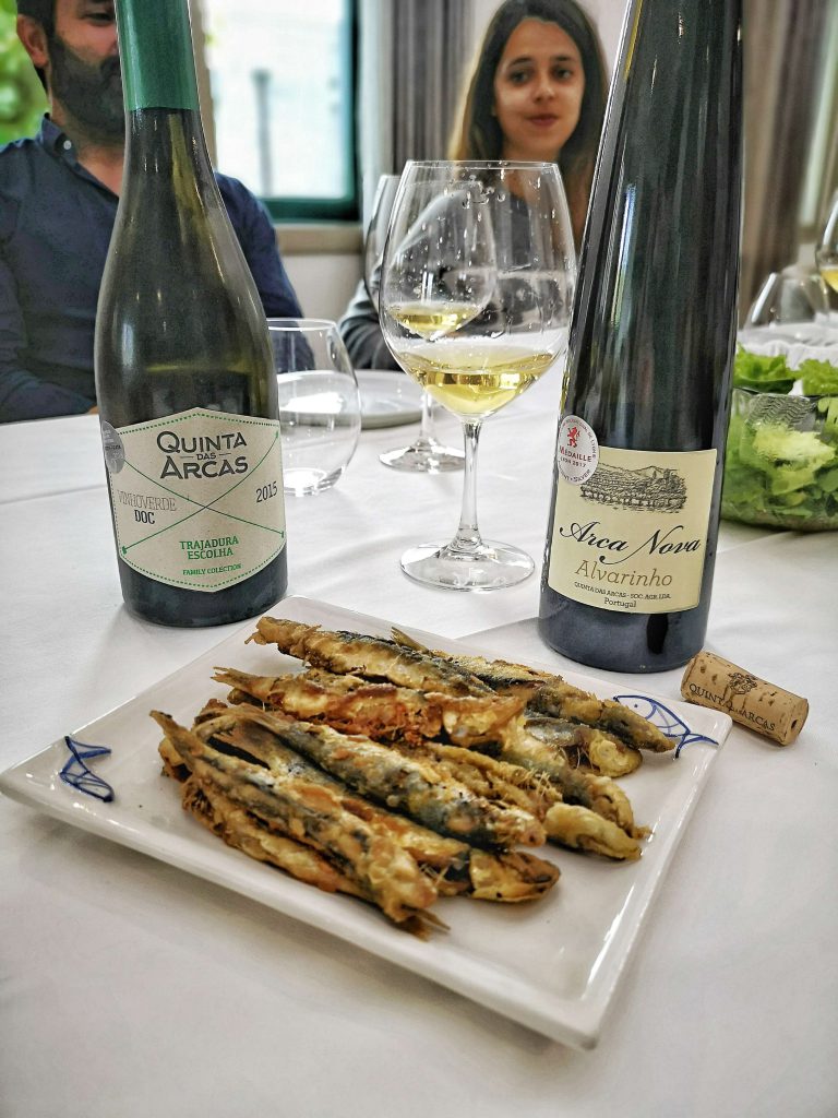 Vinho Verde Great European Wines Porto Quinta das Arcas Arca Nova Alvarinho Fish Fisch