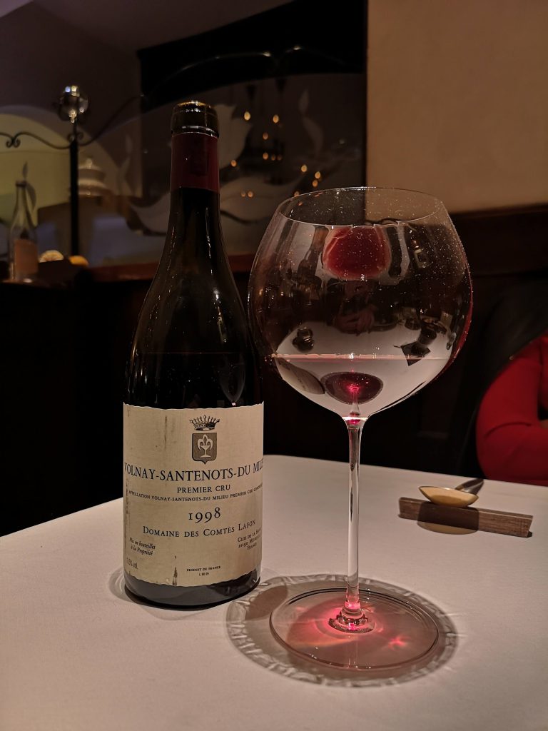 Werneckhof by Geisel München Michelin Comtes Lafon 1998 Volnay