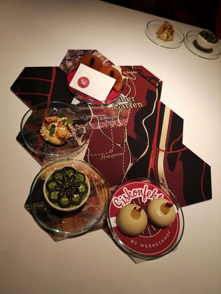 Werneckhof by Geisel München Michelin Dessert Japanischer Garten