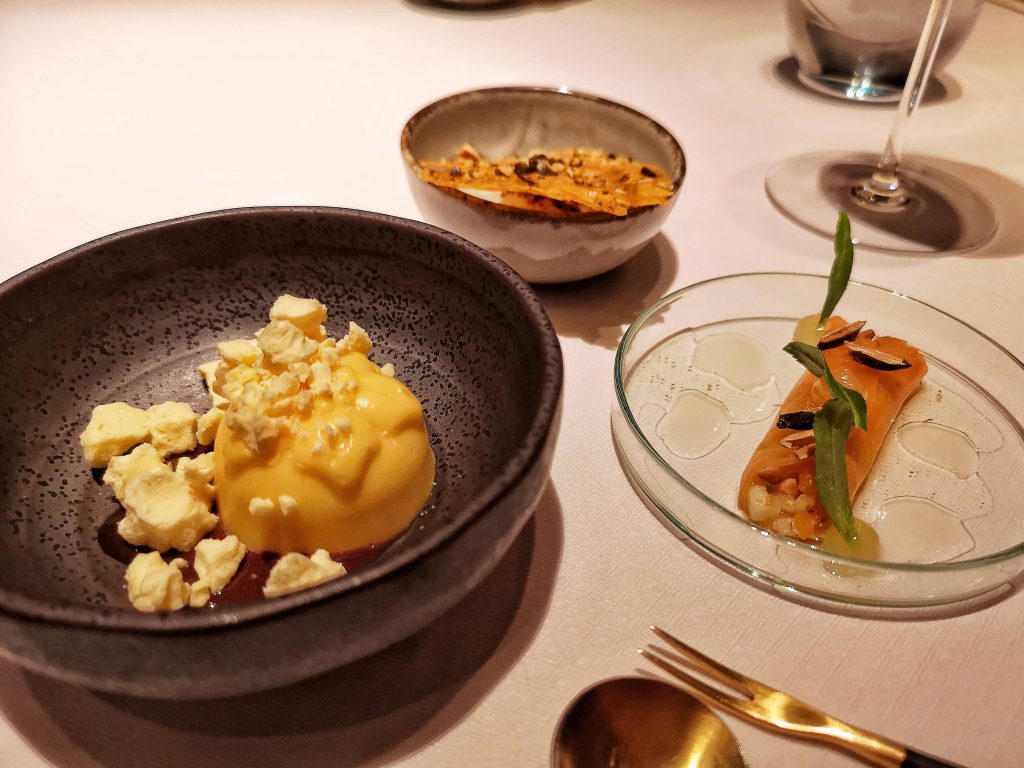 Werneckhof by Geisel München Michelin Kürbis Amuse Bouche