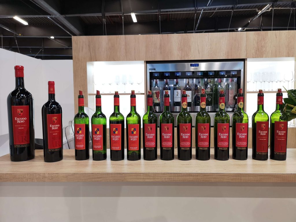 Escudo Rojo Chile Bordeaux Baron Philippe de Rotschild Vinexpo Vertikal Vertical Tasting Verkostung Gran Reserva