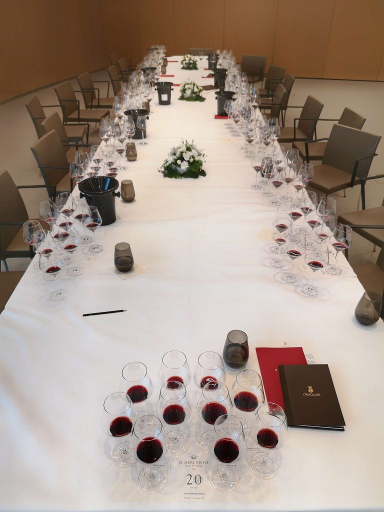 Le Serre Nuove Dell'Ornellaia Jubiläum Zweitwein Hamburg Fontenay 20 Jahrgang Verkostung Vertikale Weinprobe 1997 2017 2001 2006 2007 2008 2010 2014 2015 2013 Aftermath