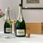 Maison Krug Clos du Mesnil Kapsel Portrait 2002 Vintage Zalto Korken Cork Blanc de Blancs