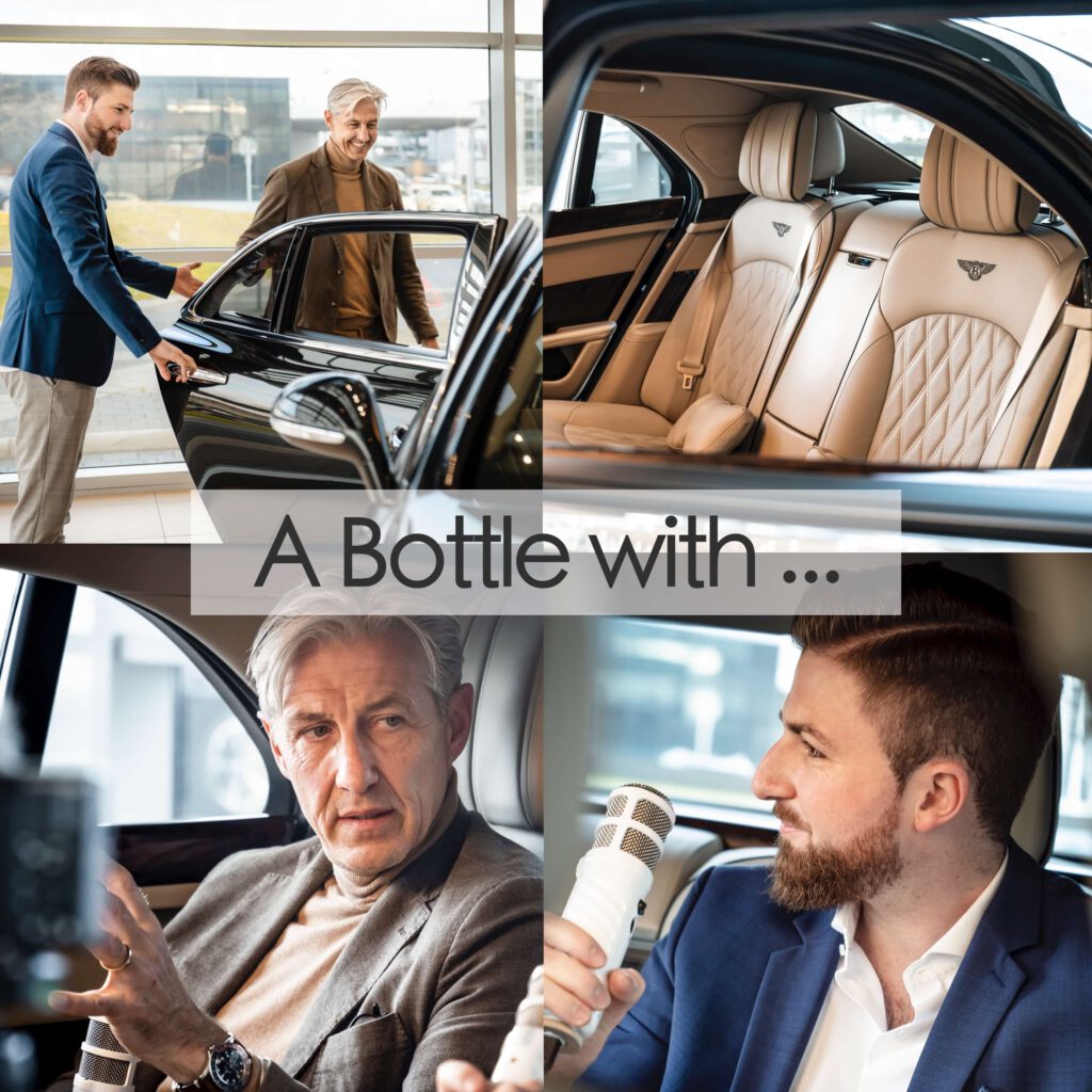 Guido Graf von Spee Bentley Düsseldorf CEO Björn Bittner Bjr Le Bouquet Mulsanne Bugatti