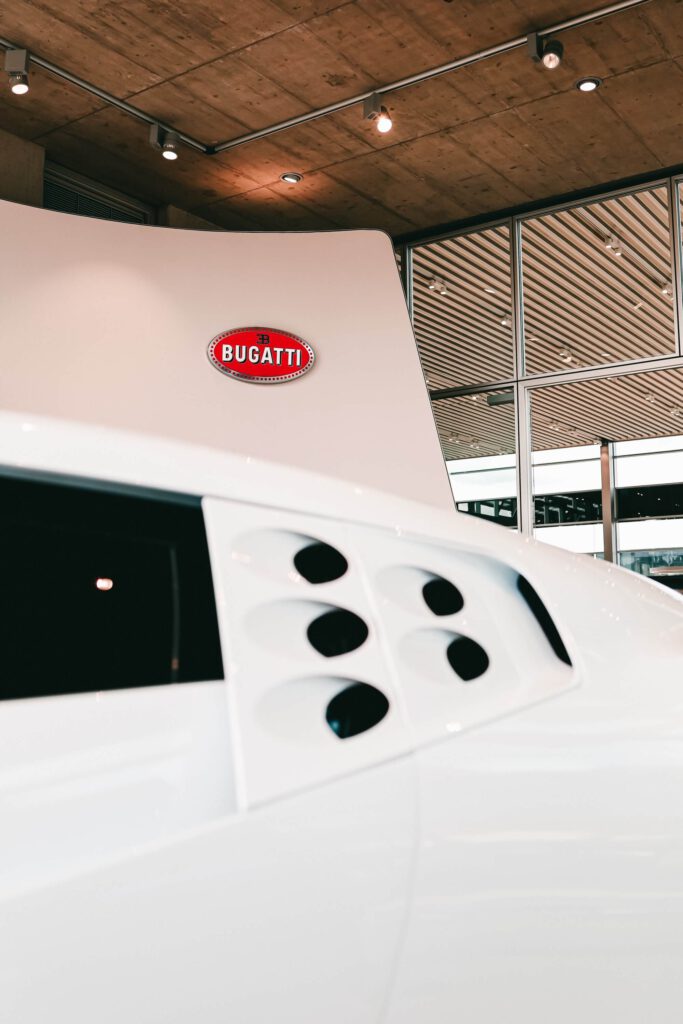 Bugatti Centodieci Düsseldorf EB 110 Lufteinlässe