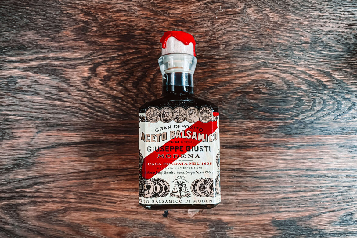 Aceto Balsamico di Modena – Das schwarze Gold von Modena Aceto Balsamico di Modena Giusti