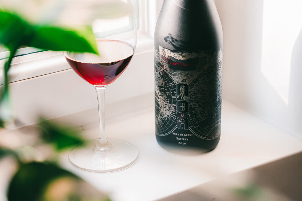 Noa of Areni Armenien Wein Schweiz Schuler Jakobskellerei Noah