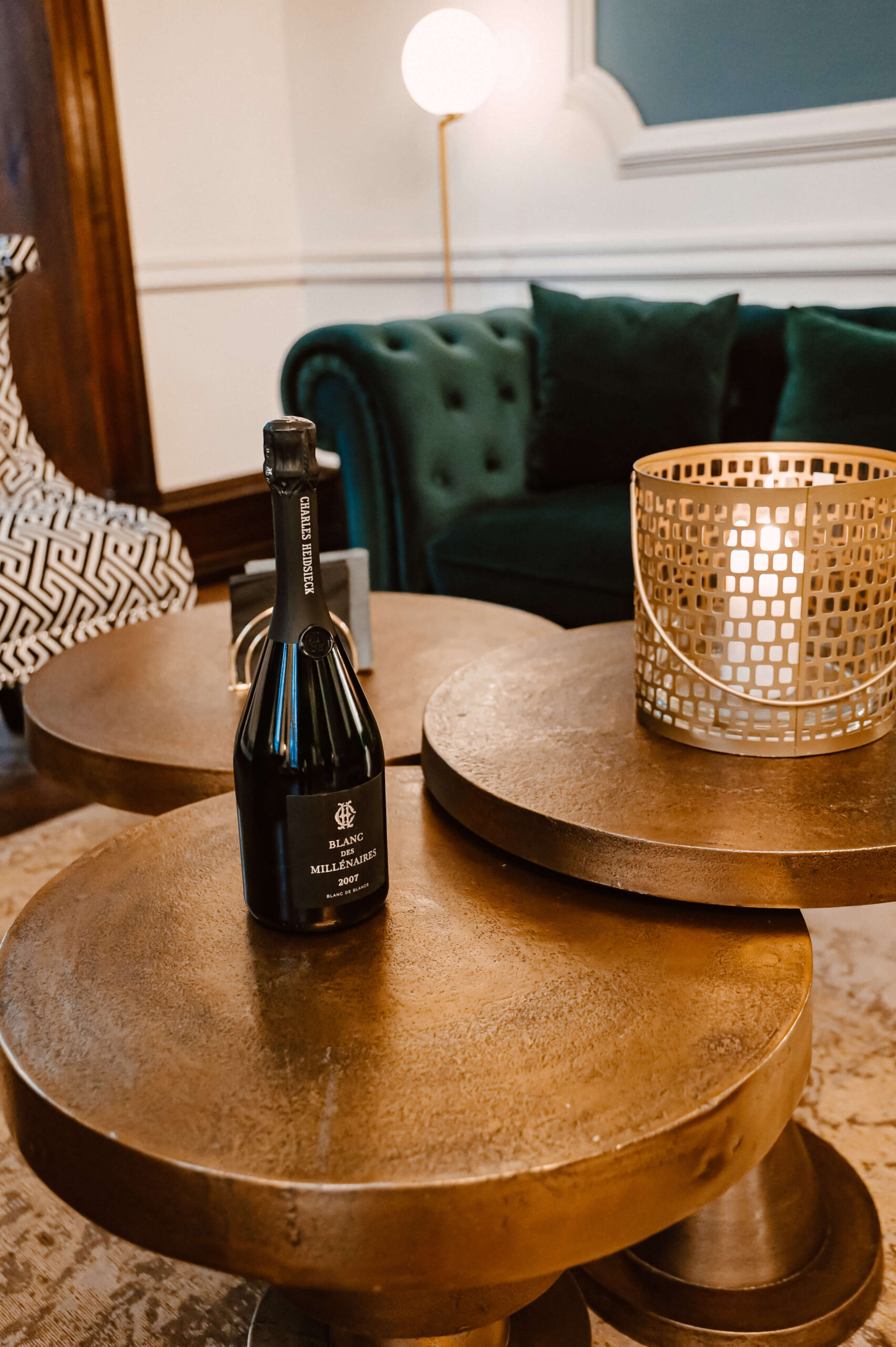 Charles Heidsieck Flasche Interior