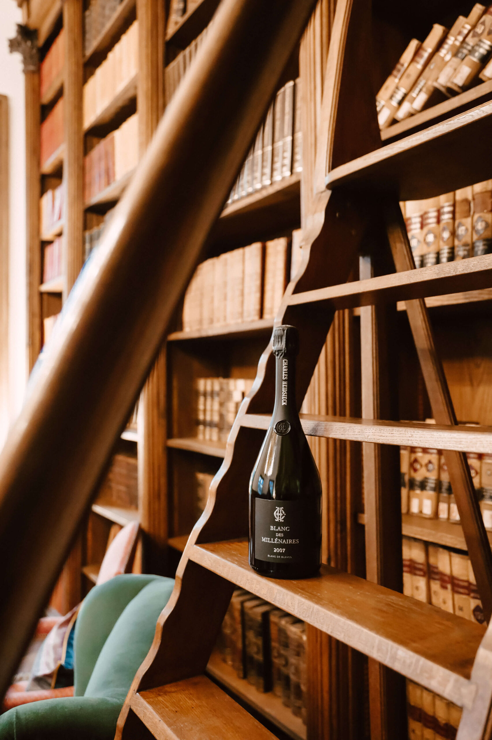Charles Heidsieck Library Bibliothek